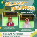 Umair dan Alvina Wakili SD Mugaci Lomba Athletics Kids O2SN Cileungsi 2026